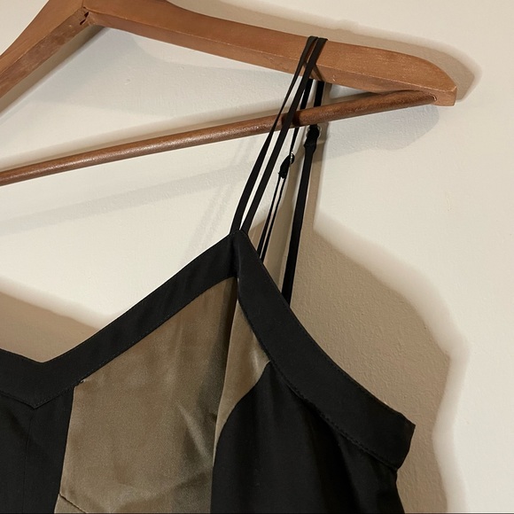 Banana Republic BR Black Colour Block Mini Dress or Top Size 4 - Picture 10 of 13